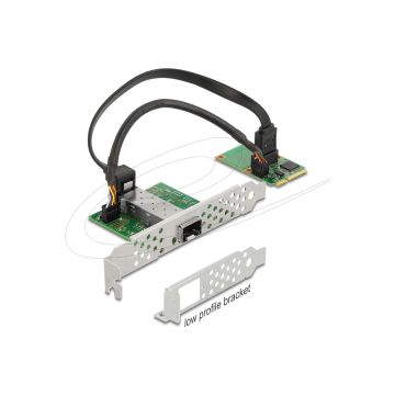 Delock Mini PCIe I/O PCIe full size 1 x SFP Gigabit LAN (95267) thumbnail