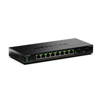 NETGEAR GS310TPv2 Managed L2/L3 Gigabit Ethernet (10/100/1000) Power over Ethernet (PoE) Desktop Zwart (GS310TP-200EUS) thumbnail