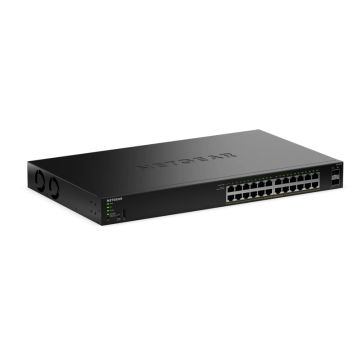 NETGEAR GS324TPv2 Managed L2/L3 Gigabit Ethernet (10/100/1000) Power over Ethernet (PoE) 1U Zwart (GS324TP-200EUS) thumbnail