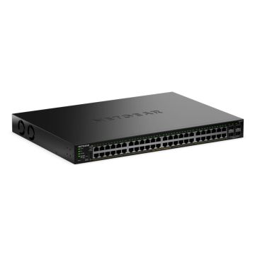 NETGEAR GS348TPv2 Managed L2/L3 Gigabit Ethernet (10/100/1000) Power over Ethernet (PoE) 1U Zwart (GS348TP-200EUS) thumbnail
