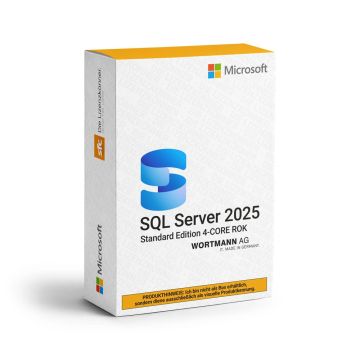 Microsoft T MS SQL Server 2025 Standard 4 CORE OEM COA [DE] MUI KEINE CAL erforderlich! SA erforderlich! (EP2-59818) thumbnail