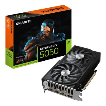 GIGABYTE GeForce RTX 5050 WINDFORCE OC V2 8G NVIDIA 8 GB GDDR6 (GV-N5050WF2OCV2-8GD) thumbnail