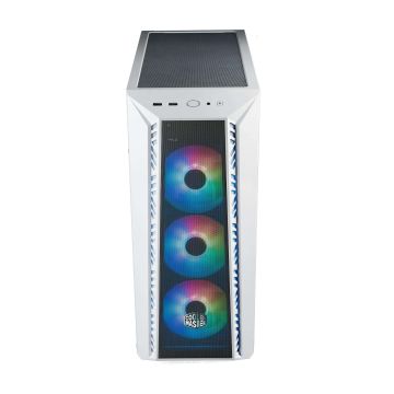 Cooler Master MB520-WGNN-S00 MasterBox 520 Mesh White, ATX, midi, Edge-to-edge transparent window (MB520-WGNN-S00) thumbnail
