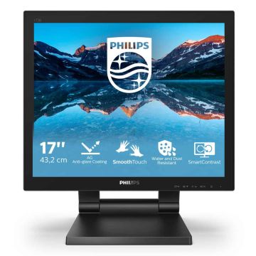 Philips 172B9TL/00 computer monitor 43,2 cm (17") 1280 x 1024 Pixels Full HD LCD Touchscreen Zwart (172B9TL/00) thumbnail
