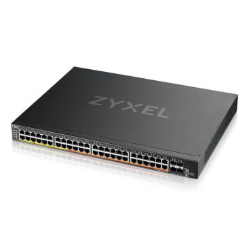 Zyxel XMG2230-52HP Managed L2/L3 2.5G Ethernet (100/1000/2500) Power over Ethernet (PoE) 1U Zwart (XMG223052HPZZ0101F) thumbnail