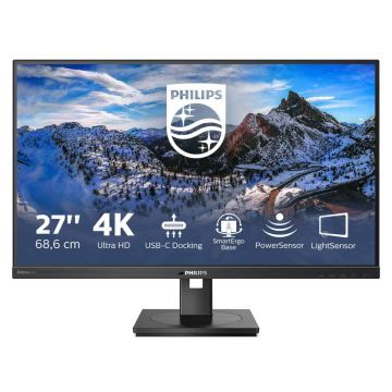 Philips 279P1/00 computer monitor 68,6 cm (27") 3840 x 2160 Pixels 4K Ultra HD LED Zwart (279P1/00) thumbnail