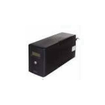 Digitus Line-Interactive LCD BASIC UPS, 800VA/480W, 1x12V/9A, AVR, 2x Schuko CEE 7/3 (DN-170064-LCD-B) thumbnail