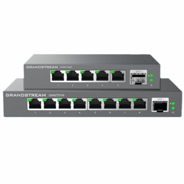 Grandstream Networks PoE Switch GWN7701P 4x PoE up to 1000Mbps 4x up to 1000Mbps (GWN7701P) thumbnail