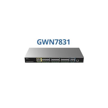 Grandstream Networks GWN7831, Managed, L3, Gigabit Ethernet 10-100-1000 , Rack-mounting (GWN7831) thumbnail