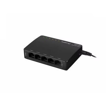 Lanberg DSP3-1005 - switch - 5 porte - (DSP3-1005-60W) thumbnail