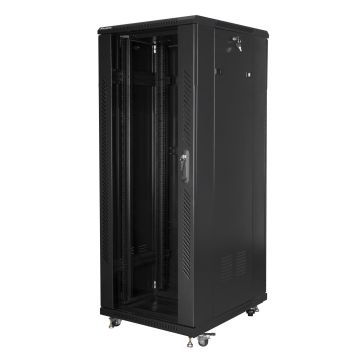 LANBERG 19 32U 600x800 freist. LCD perfor.Tür (FlatPack) sw (Speditionsversand) (FF01-6832-23BL) thumbnail