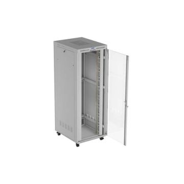 LANBERG 19 47U 800x1000 freist. LCD Glastür (FlatPack) gr (Speditionsversand) (FF01-8047-12SL) thumbnail