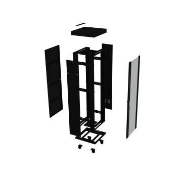 LANBERG 19 47U 800x1200 freist. LCD perfor.Tür (FlatPack)sw (Speditionsversand) (FF01-8247-23BL) thumbnail
