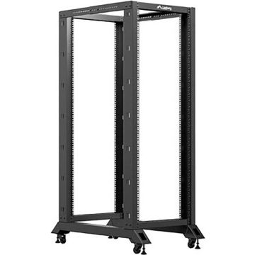 Lanberg Open rack 32U 600x1000 black (OR01-6032-B) thumbnail