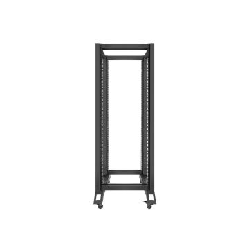 LANBERG OR01-6832-B Lanberg open rack 19 32U 600x800mm black (OR01-6832-B) thumbnail