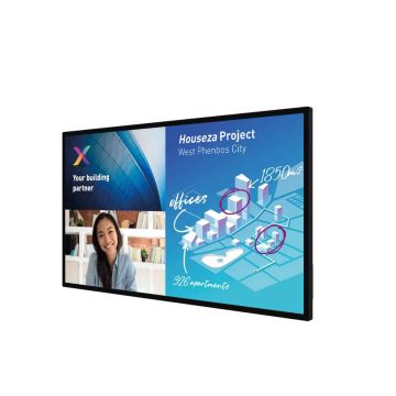 Philips 65BDL6051C/00 beeldkrant Interactief flatscreen 163,8 cm (64.5") Wifi 350 cd/m² Zwart Touchscreen 12/7 (65BDL6051C/00) thumbnail