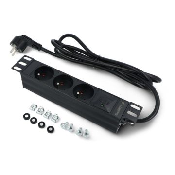 Lanberg PDU-03E-0200-BK - strømfordeli (PDU-03E-0200-BK) thumbnail