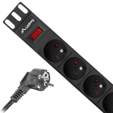 Lanberg PDU-09E-0300-BK - strømfordeli (PDU-09E-0300-BK) thumbnail