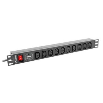 Lanberg - strømfordelingsenhed (PDU-10I-0200-IEC-BK) thumbnail