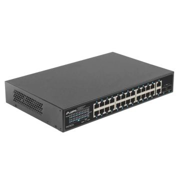 Lanberg RSGE-24P-2GE-2S-250 Netzwerk-Switch Unmanaged (RSGE-24P-2GE-2S-250) (RSGE-24P-2GE-2S-250) thumbnail