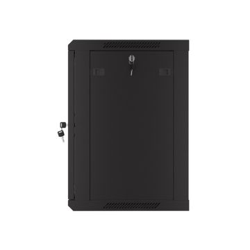 Lanberg 19inch 600X450 RACK BUILT-IN CABINET BLACK PERFORATED - Rack (WF01-6412-23B) thumbnail