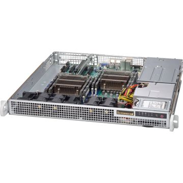 Super Micro Supermicro SuperChassis 514-R407C Rack Grey 400 W (CSE-514-R407C) thumbnail