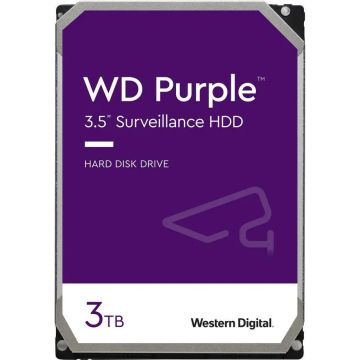 Western Digital WD Purple Surveillance Hard Drive WD30PURZ - Hard disk drive - 3 TB - internal - 3.5inch (8.9 cm) (WD30PURZ) thumbnail
