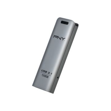 PNY FD128ESTEEL31G-EF USB flash drive 128 GB 3.2 Gen 1 (3.1 Gen 1) Roestvrijstaal