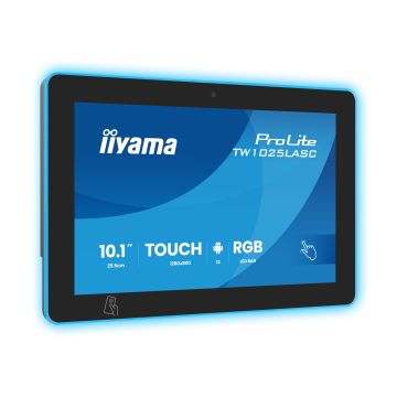 iiyama ProLite TW1025LASC-B3PNR computer monitor 25,6 cm (10.1") 1280 x 800 Pixels WXGA LED Touchscreen Multi-gebruiker Zwart (TW1025LASC-B3PNR) thumbnail