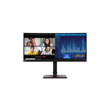 Lenovo ThinkVision P34w-20 computer monitor 86,7 cm (34.1") 3440 x 1440 Pixels Wide Quad HD LED Zwart (63F2RAR3U3) thumbnail