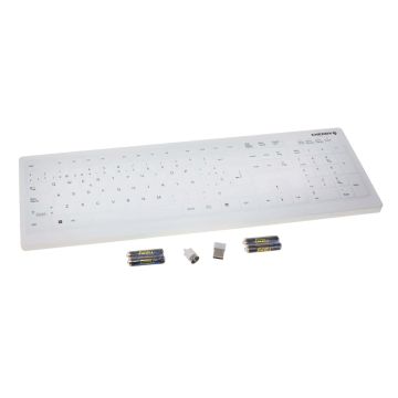 CHERRY AK-C7000 tastatur RF trådløs + (AK-C7000F-FUS-W/NOR) thumbnail