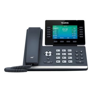 Yealink SIP-T54W IP telefoon Zwart 10 regels LCD Wifi (SIP-T54W) thumbnail