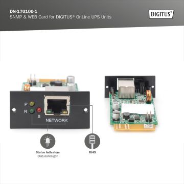 Digitus Environmental Monitoring Module (for DN-DP... / DN-IP... / DN-NP2... and DN-S-TH) (DN-S-BOX) thumbnail