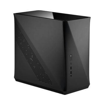 Fractal Design Era ITX - Midi Tower - PC - Aluminium - Stahl - Gehärtetes Glas - Karbon - ITX - 12 cm (FD-CA-ERA-ITX-BK) (FD-CA-ERA-ITX-BK) thumbnail