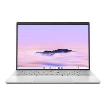 ASUS Chromebook Plus Enterprise CB54 CB5403CMA-QM0919 Intel Core Ultra 5 115U 35,6 cm (14") WQXGA 16 GB LPDDR5x-SDRAM 128 GB SSD Wi-Fi 6E (802.11ax) ChromeOS Belgisch Zilver (90NX0791-M01480) thumbnail