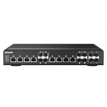 QNAP QSW-IM1200-8C netwerk-switch Managed L2 Geen Zwart