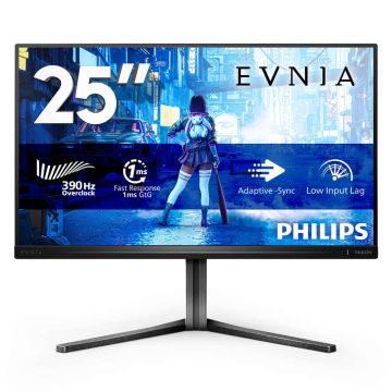 Philips Evnia 5000 25M2N5200U/00 computer monitor 62,2 cm (24.5") 1920 x 1080 Pixels Full HD LCD Grijs (25M2N5200U) thumbnail