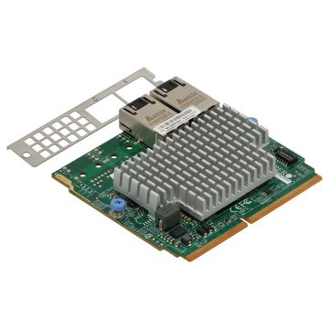 Super Micro SUPERMICRO 10GBASE-T DUAL PORT RJ45 NETWORK ADAPTER (AOC-MTG-I2TM-NI22) thumbnail