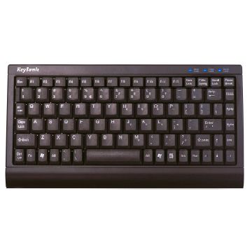 KeySonic ACK-595 C+ toetsenbord USB + PS/2 QWERTY Zwart
