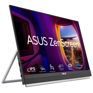 ASUS ZenScreen MB229CF computer monitor 54,6 cm (21.5") 1920 x 1080 Pixels Full HD LED Zwart (MB229CF) thumbnail