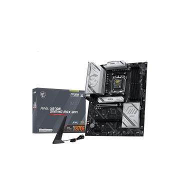 MSI MAG X870E GAMING MAX WIFI moederbord AMD X870E Socket AM5 ATX (7E86-001R) thumbnail