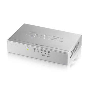 Zyxel GS-105B v3 Unmanaged L2+ Gigabit Ethernet (10/100/1000) Zilver (GS-105BV3-EU0101F) thumbnail