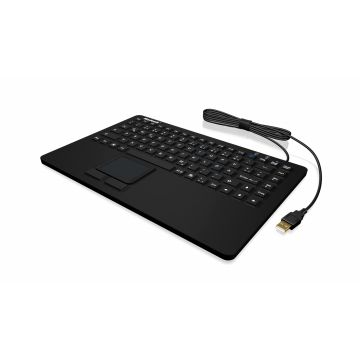 KeySonic KSK-5230IN toetsenbord USB QWERTY Amerikaans Engels Zwart