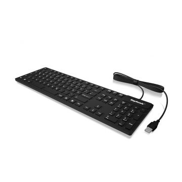 KeySonic KSK-8030IN toetsenbord USB QWERTY Amerikaans Engels Zwart