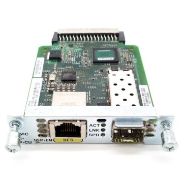 Cisco EHWIC-1GE-SFP-CU network (EHWIC-1GE-SFP-CU-RFB) thumbnail