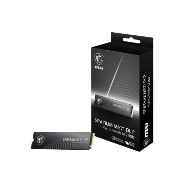 MSI SPATIUM M571 DLP PCIe 5.0 NVMe M.2 2TB PCI Express 5.0 3D NAND (S78-440Q1K0-P83) thumbnail