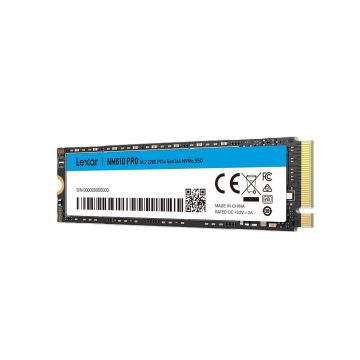 Lexar SSD DISK LEXAR NM610 PRO 1TO - NVME M.2 TYPE 2280 (LNM610P001T-RNNNG) thumbnail