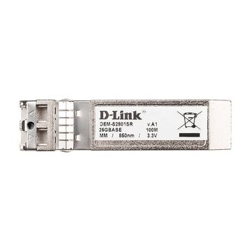 D-Link DEM-S2801SR netwerk transceiver module Vezel-optiek 25000 Mbit/s SFP28 850 nm (DEM-S2801SR) thumbnail