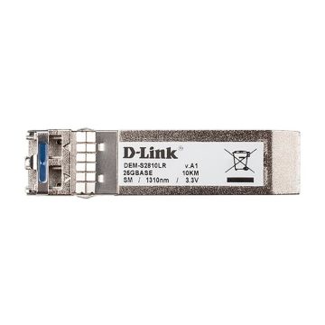 D-Link DEM-S2810LR netwerk transceiver module Vezel-optiek 25000 Mbit/s SFP28 1310 nm (DEM-S2810LR) thumbnail