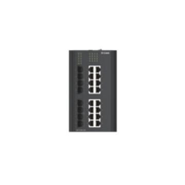D-Link DIS-310G-24X netwerk-switch Managed L2/L3 Gigabit Ethernet (10/100/1000) DIN rail Zwart (DIS-310G-24X) thumbnail